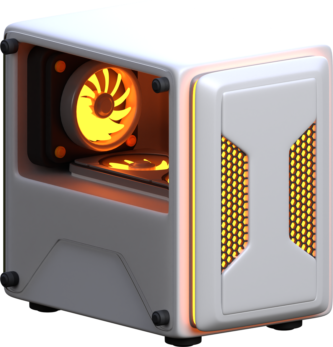 gaming pc 3d illustration